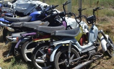 SECUESTRAN MOTOS EN OPERATIVOS DE CONTROL DE TRANSITO