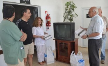 LA FAMILIA FOSSATTI HIZO UNA DONACION AL HOSPITAL