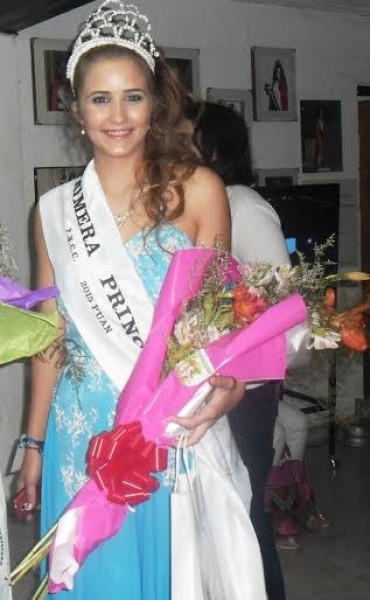 PAOLA MATTIO FUE ELEGIDA PRIMERA PRINCESA EN LA FIESTA NACIONAL DE LA CEBADA CERVECERA