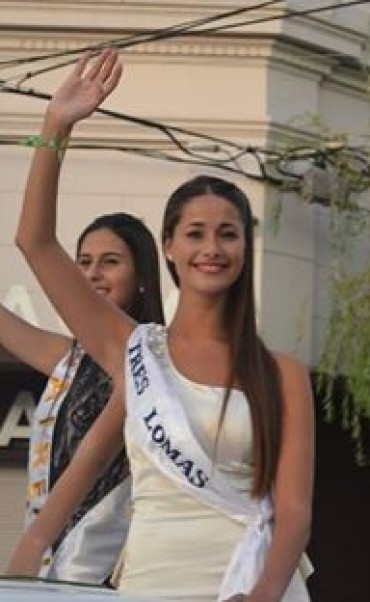 CANDELA CAVALLERO PARTICIPO DE LA FIESTA NACIONAL DEL GIRASOL