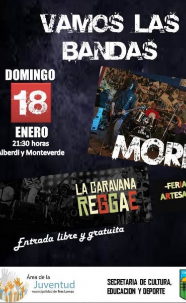 ORGANIZAN ENCUENTRO DE BANDAS DE ROCK Y REGGAE