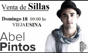 PONEN EN VENTA LAS PLATEAS PARA EL RECITAL DE ABEL PINTOS