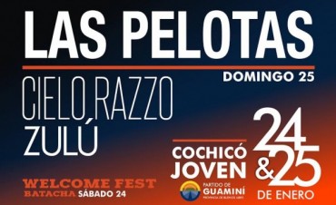 LAS PELOTAS ACTUARA EN COCHICO