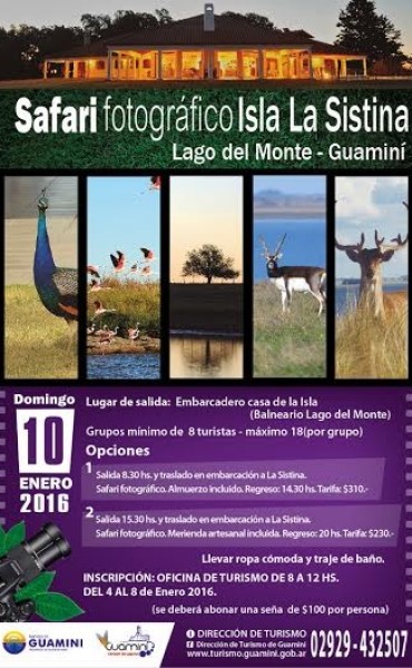 SAFARI FOTOGRÁFICO POR LA ISLA SISTINA