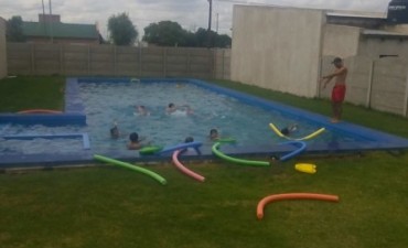 YA FUNCIONA LA PILETA DEL CLUB DEPORTIVO 17