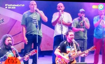 JUAN PABLO SABATER ACTUO EN EL ESCENARIO MAYOR DE COSQUIN