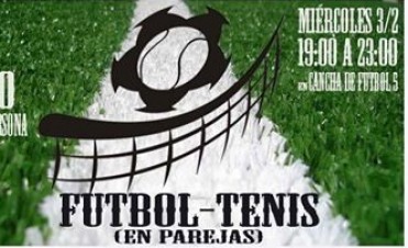 TORNEO DE FUTBOL TENIS EN UNION DEPORTIVA