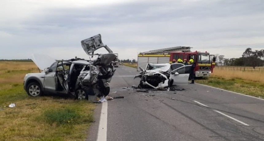 FUERTE ACCIDENTE EN RUTA 5, ENTRE CATRILÓ Y PELLEGRINI