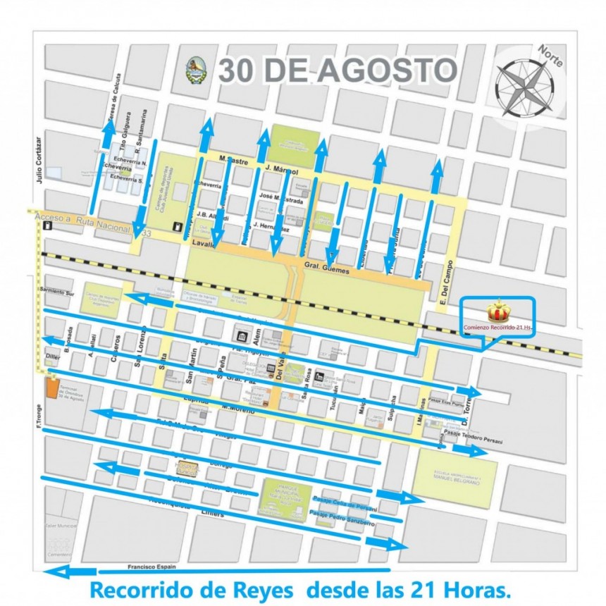 CON PROTOCOLO Y CAMBIO DE MODALIDAD DEPORTIVO ARGENTINO AFRONTA UNA NOCHE DE REYES ESPECIAL Y DIFERENTE