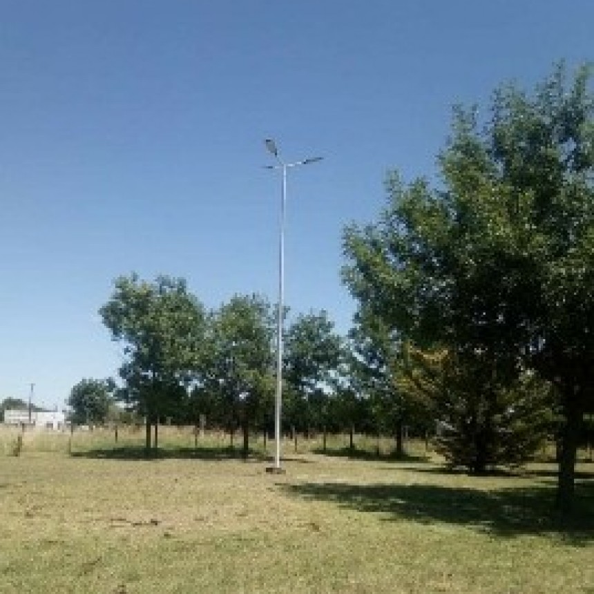 CULMINARON LOS TRABAJOS DE RECAMBIO DE LUMINARIAS EN EL PASEO DE LA SALUD
