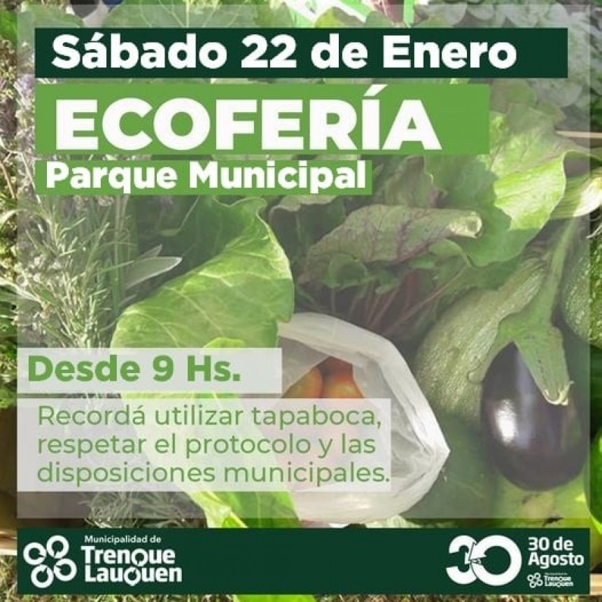 ESTE SÁBADO 22 LLEGA LA PRIMERA FERIA VERDE