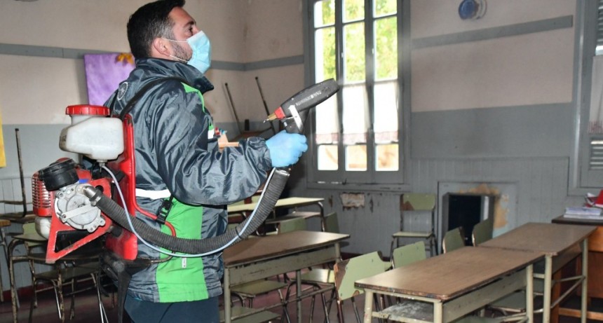 FUMIGACIÓN URBANA Y DESINFECCIÓN DE INSTITUCIONES EDUCATIVAS