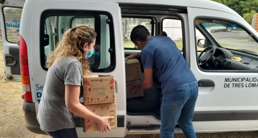ACOMPAÑAMIENTO A LAS FAMILIAS TRESLOMENSES DURANTE LAS FIESTAS