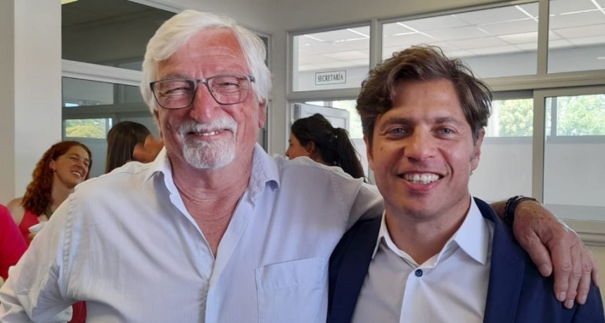 EL INTENDENTE CARRERA CON KICILLOF EN CLAROMECÓ