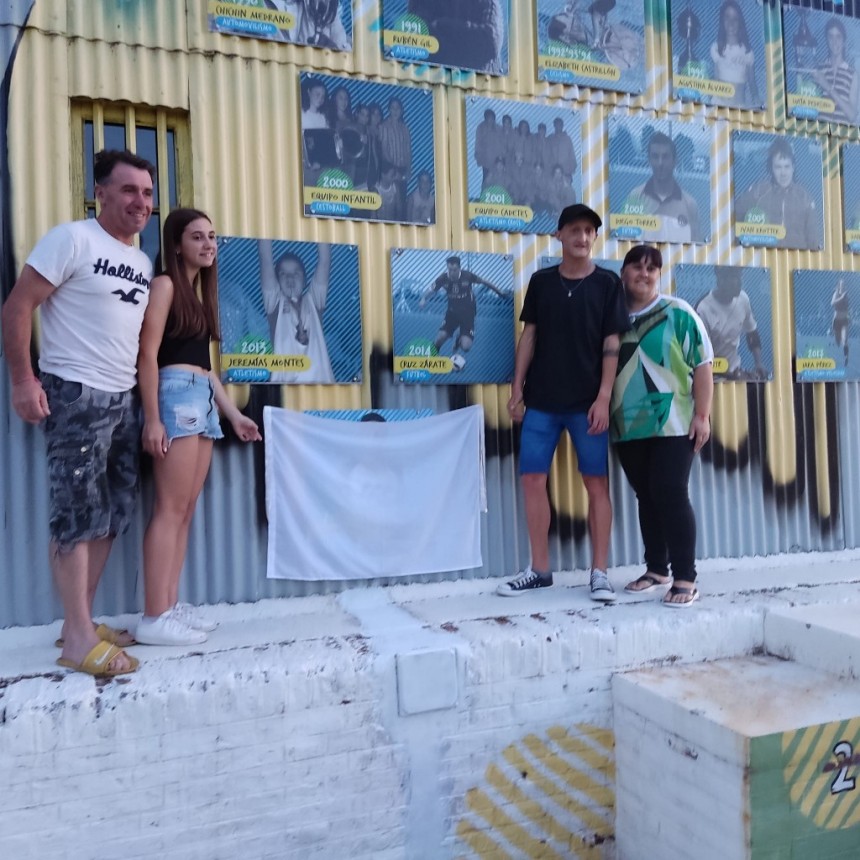 LA IMAGEN DE MARCOS PERNA YA ESTÁ EN EL PASEO DEL DEPORTE