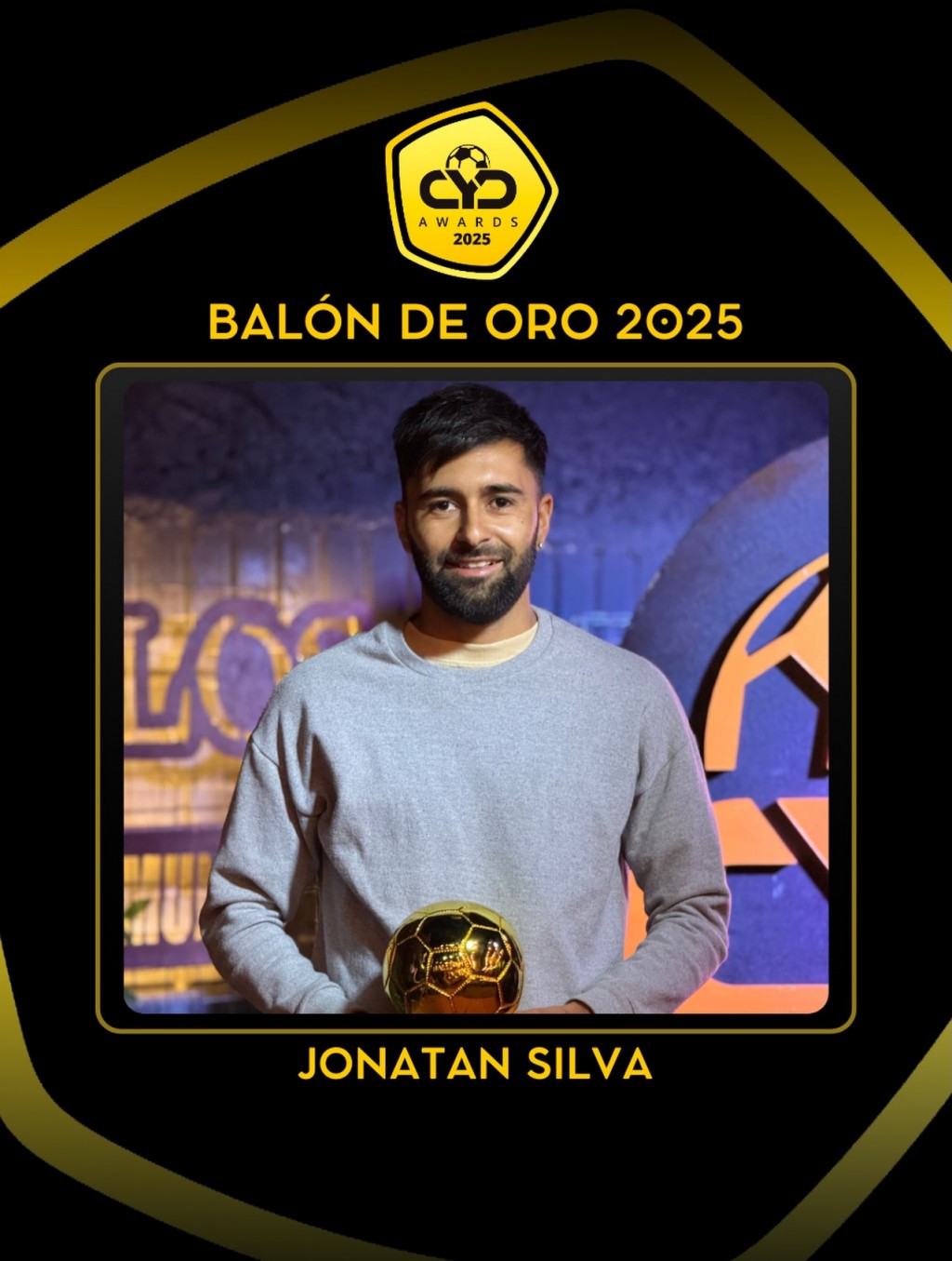 JONATAN SILVA ES EL BALÓN DE ORO 2025