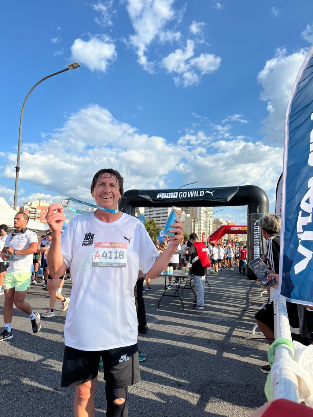 JORGE VERBURG CORRIO 10 KM. EN MAR DEL PLATA