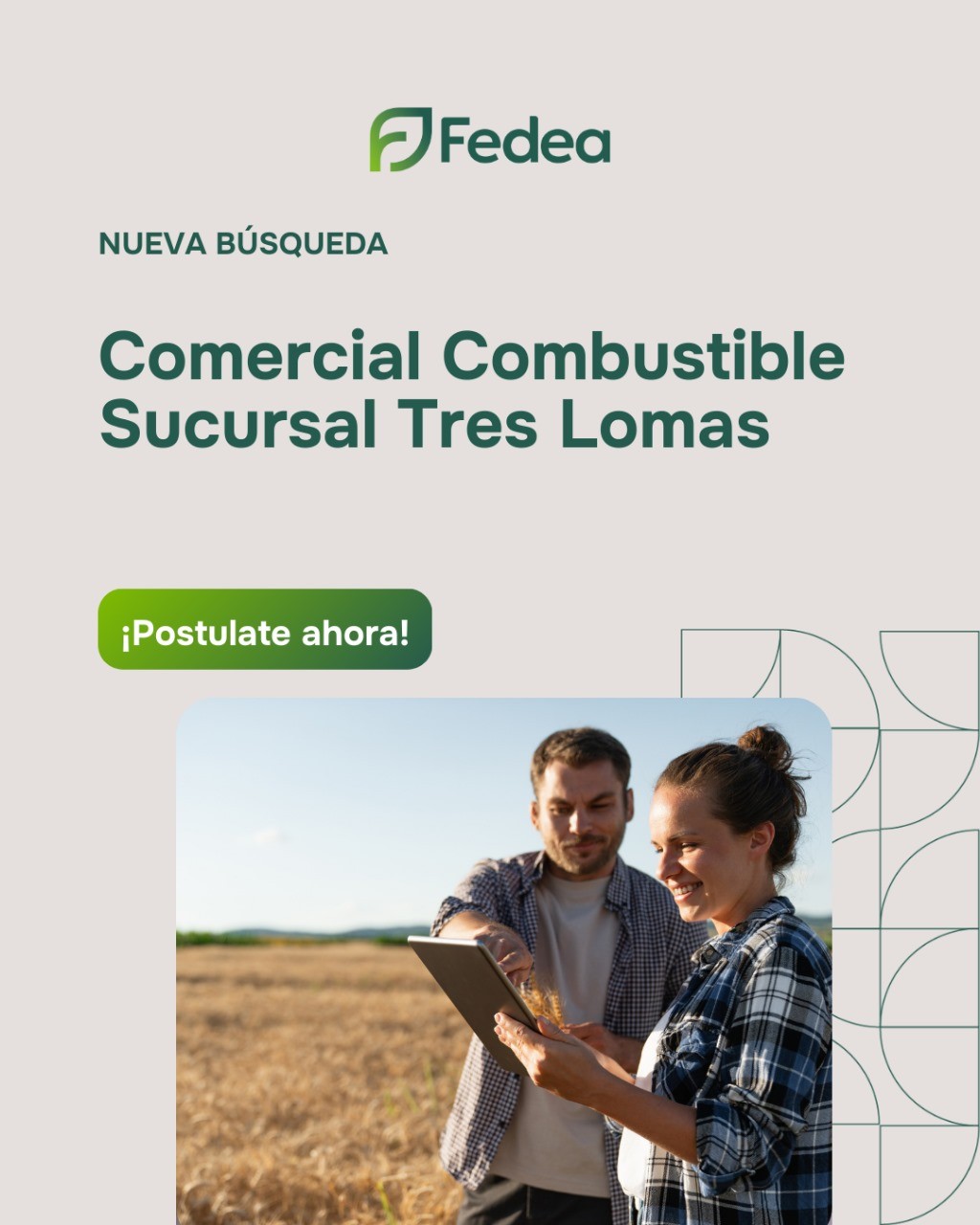 FEDEA BUSCA COMERCIAL MAYORISTA DE COMBUSTIBLES PARA TRES LOMAS