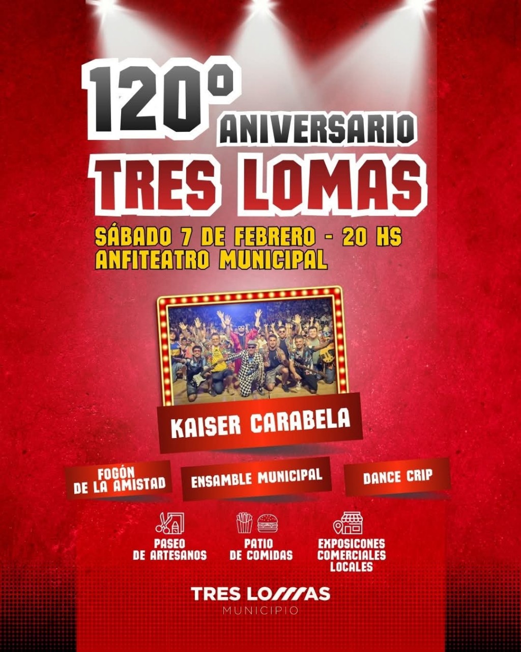 TRES LOMAS CELEBRA SU 120° ANIVERSARIO