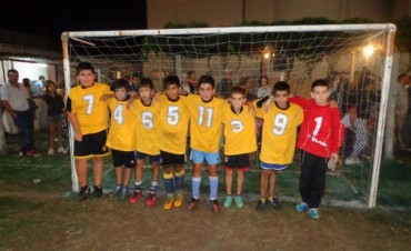 FINAL Y ENTREGA DE PREMIOS EN EL BABY PARROQUIAL