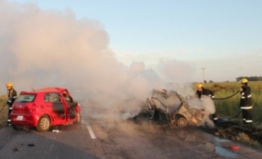 MUEREN SEIS PERSONAS EN UN ACCIDENTE EN LA RUTA 85