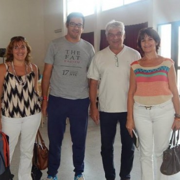 JUEGOS BA 2015 - FUNCIONARIOS PARTICIPARON DEL ACTO DE LANZAMIENTO EN BENITO JUAREZ