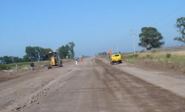 COMENZÓ LA OBRA DE PAVIMENTACIÓN DEL CAMINO DEL CEREAL 