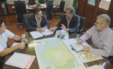 INTENSA AGENDA DE NESTOR ALVAREZ CON AUTORIDADES PROVINCIALES