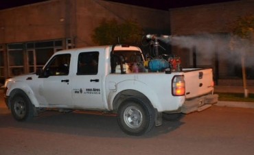 MARTES Y MIERCOLES FUMIGARAN CONTRA LOS MOSQUITOS