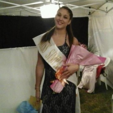 PILAR SMITH ADEMA FUE ELECTA MISS SIMPATIA EN LOS CARNAVALES DE 25 DE MAYO