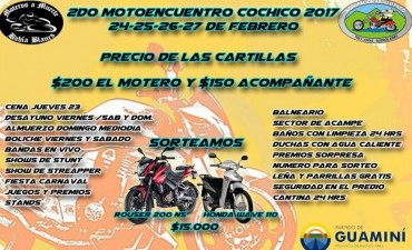 COCHICÓ SE PREPARA PARA LA LLEGADA DEL SEGUNDO MOTOENCUENTRO