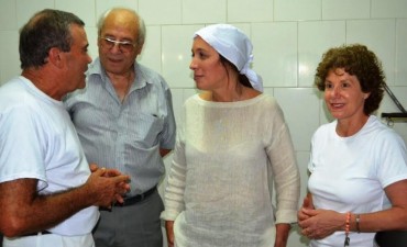 MARIA EUGENIA VIDAL VISITO TRES LOMAS