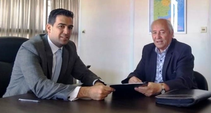 ALVAREZ Y DAHIR REALIZARON GESTIONES EN LA PLATA