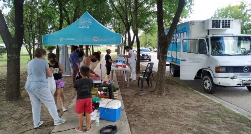 MERCADOS BONAERENSES PASÓ POR INGENIERO THOMPSON