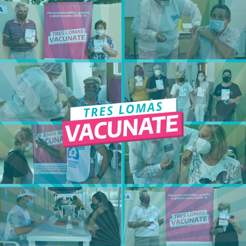 CONTINÚA LA VACUNACIÓN MASIVA CONTRA EL COVID-19