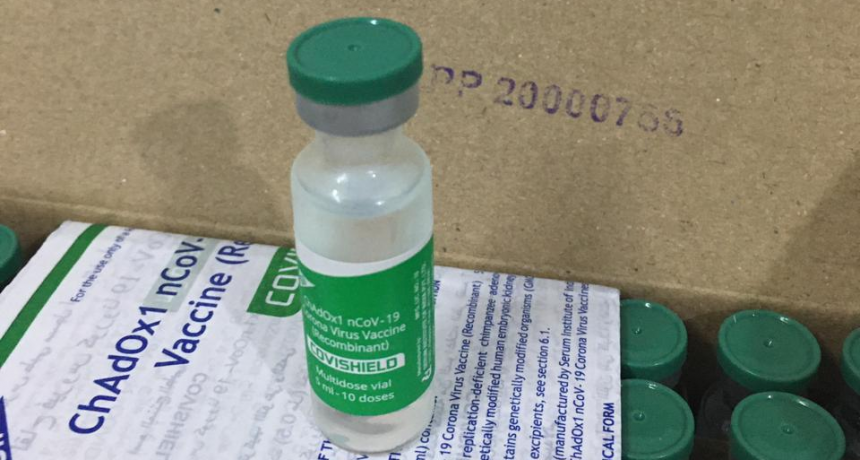 LLEGARON 500 NUEVAS DOSIS DE COVISHIELD