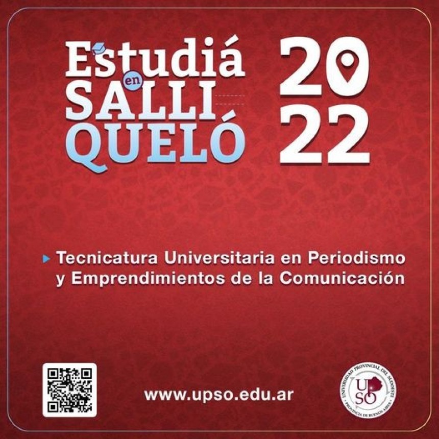 LA UPSO OFRECERÁ LA TECNICATURA EN PERIODISMO