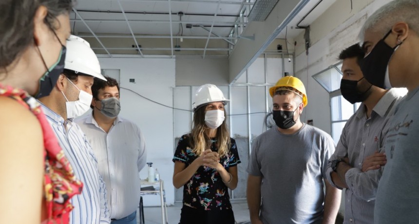 RAVERTA SUPERVISÓ LAS OBRAS DE LA OFICINA DE ANSES EN CIUDADELA