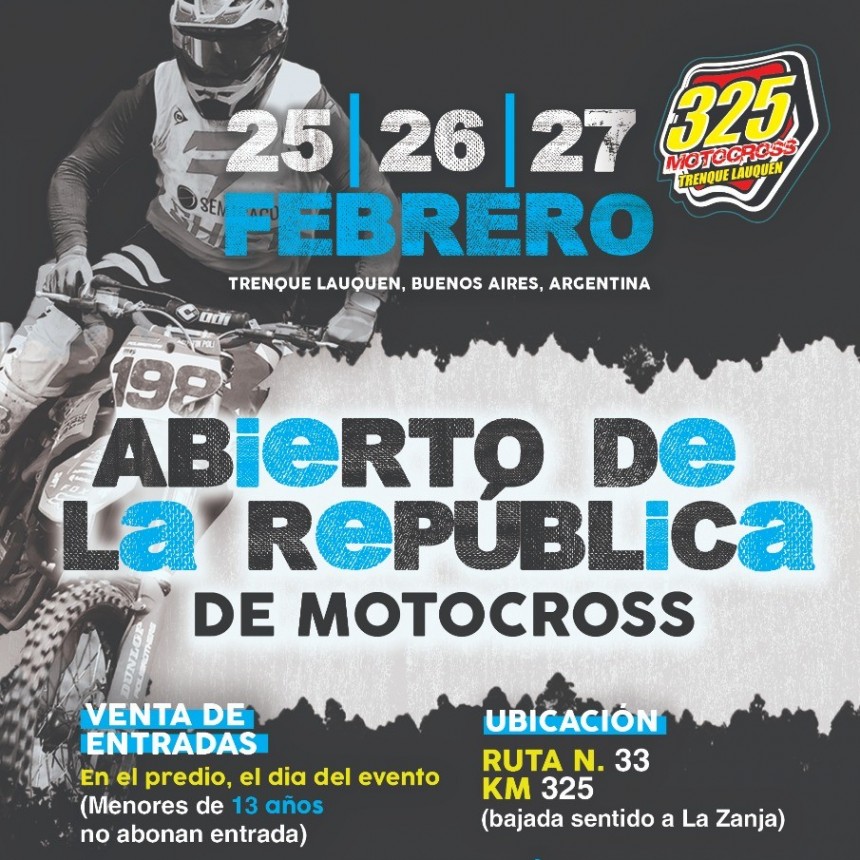 VUELVE EL ABIERTO DE LA REPÚBLICA DE MOTOCROSS