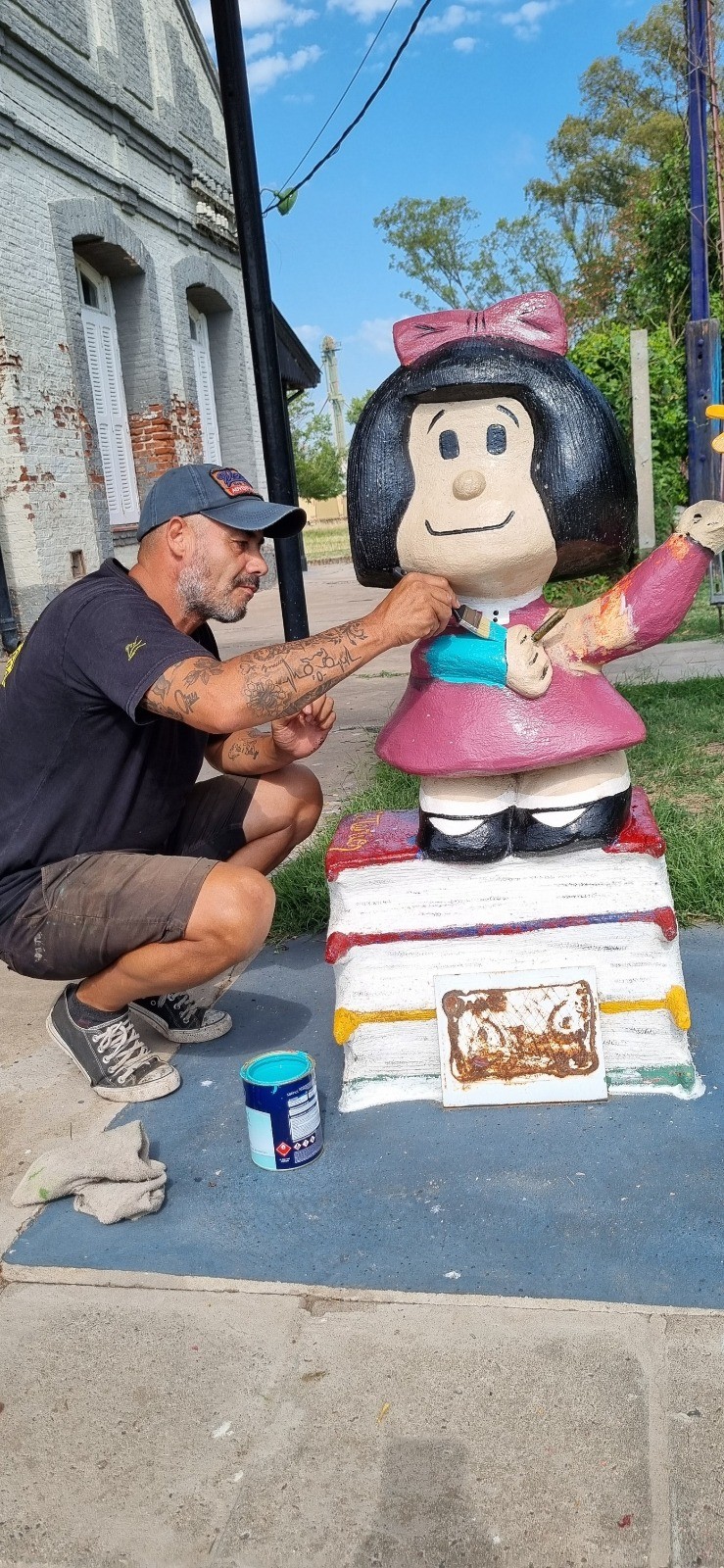TETE CITTERIO RESTAURÓ LA IMAGEN DE MAFALDA