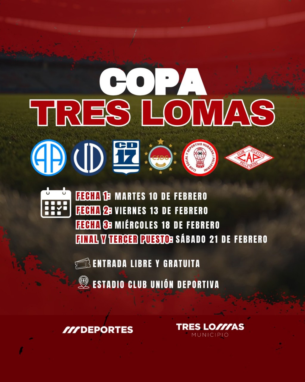 SE REALIZA UNA NUEVA EDICIÓN DE LA “COPA TRES LOMAS”