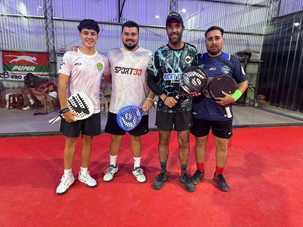 Se juega un importante torneo de Pádel 