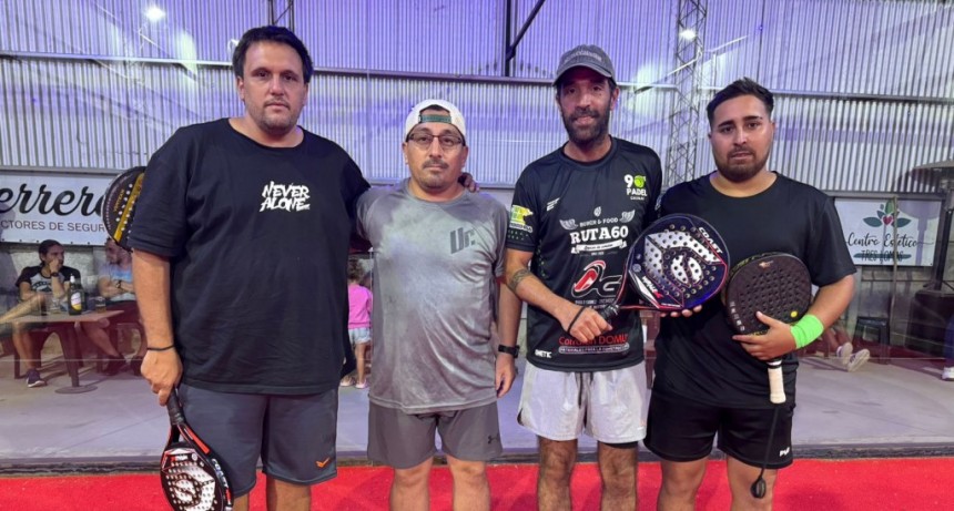 Se juegan las finales del Torneo de Pádel suma 7