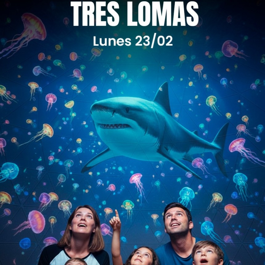 Dinosaurios, Aventuras Submarinas y Misión espacial el próximo lunes en Tres Lomas