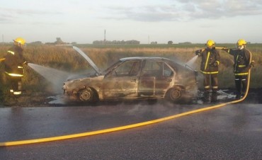 BOMBEROS VOLUNTARIOS: UNA SEMANA CON MUCHO TRABAJO. SE INCENDIARON AUTOS Y COSECHADORAS.