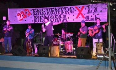 SE REALIZA UN ENCUENTRO CULTURAL POR LA MEMORIA, LA VERDAD Y LA JUSTICIA