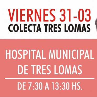 EL PRÓXIMO VIERNES HABRÁ UNA NUEVA COLECTA DE SANGRE