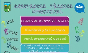 APOYO ESCOLAR DE INGLES EN LAS INSTALACIONES DEL NAC