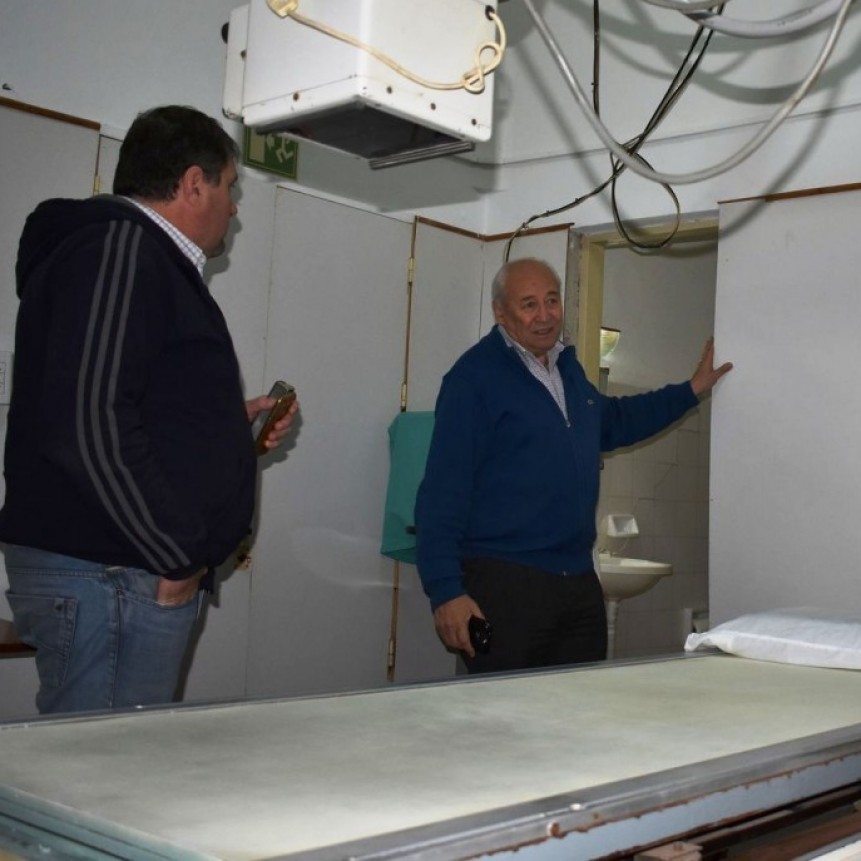 REACONDICIONARAN LA SALA DE RAYOS X EN EL HOSPITAL