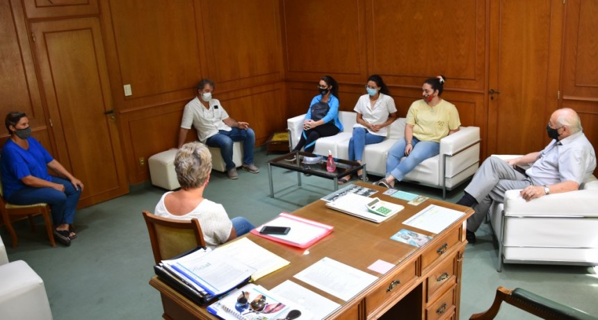 EL INTENDENTE RECIBIÓ A REPRESENTANTES DE LA FUTURA AGRUPACIÓN LOCAL DE “BOY SCOUTS”